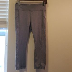 Cascade Sport Speed Dri gray workout leggings